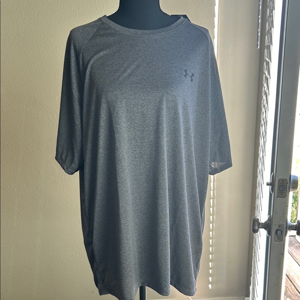 Under Armour Men's Charcoal Short Sleeve Tee